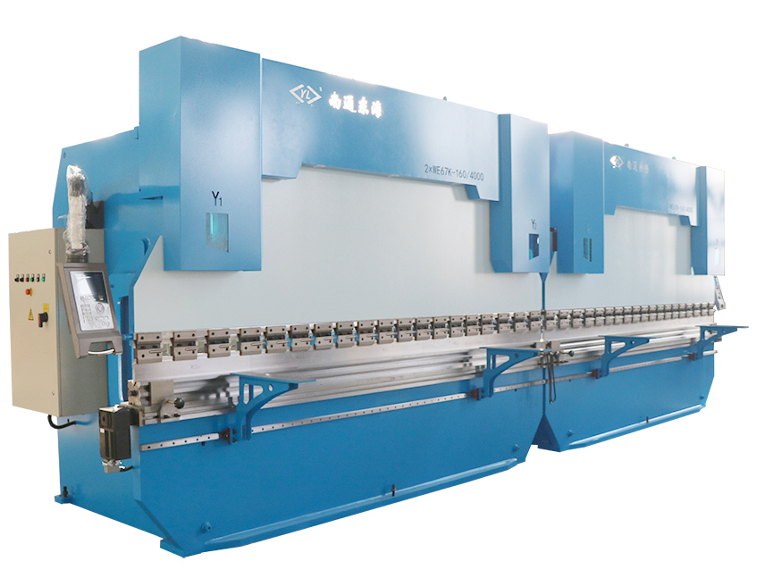 2xWE67K-160T4000 CNC Press Brake in Tandem